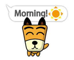 TF-Dog Animation 3 ( English ) sticker #14539882