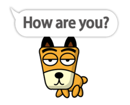 TF-Dog Animation 3 ( English ) sticker #14539883