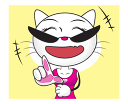 Sweetheart Cat 4- animated sticker sticker #14539927