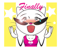 Sweetheart Cat 4- animated sticker sticker #14539930