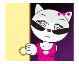 Sweetheart Cat 4- animated sticker sticker #14539936