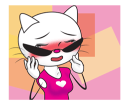 Sweetheart Cat 4- animated sticker sticker #14539942