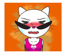 Sweetheart Cat 4- animated sticker sticker #14539943