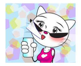 Sweetheart Cat 4- animated sticker sticker #14539944