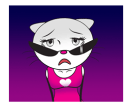 Sweetheart Cat 4- animated sticker sticker #14539946