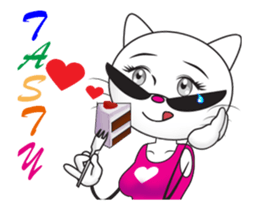Sweetheart Cat 4- animated sticker sticker #14539949