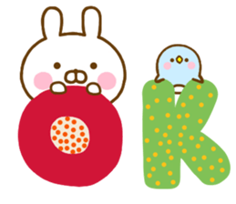 Rabbit Usahina Yokutukau Northern Europe sticker #14540432