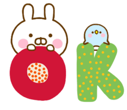 Rabbit Usahina Yokutukau Northern Europe sticker #14540432