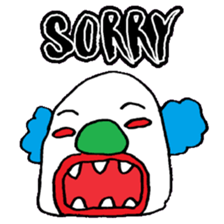 KM51 Killer Clown 2 sticker #14540535