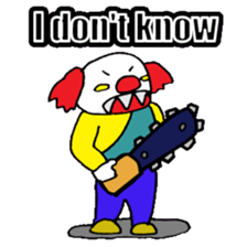 KM51 Killer Clown 2 sticker #14540537