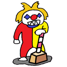 KM51 Killer Clown 2 sticker #14540542