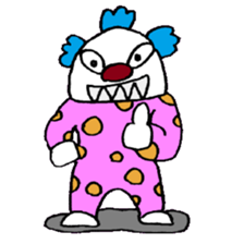 KM51 Killer Clown 2 sticker #14540544