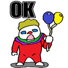 KM51 Killer Clown 2 sticker #14540555