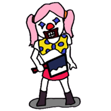 KM51 Killer Clown 2 sticker #14540558