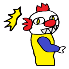 KM51 Killer Clown 2 sticker #14540566