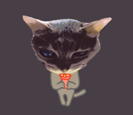 Comical cat.2 sticker #14540633