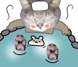 Comical cat.2 sticker #14540646