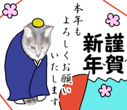 Comical cat.2 sticker #14540649