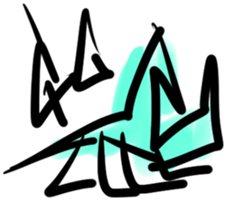 My graffiti vol.15 sticker #14540738