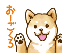 Niigata dialect speaking shibainu 2 sticker #14540854