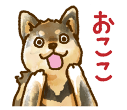 Niigata dialect speaking shibainu 2 sticker #14540861