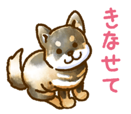Niigata dialect speaking shibainu 2 sticker #14540871