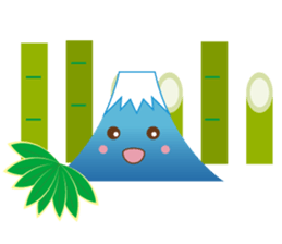 Lucky words and Mt. Fuji. ver. New Year! sticker #14541032