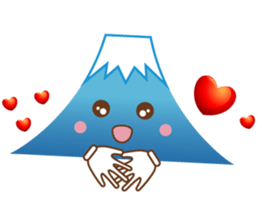 Lucky words and Mt. Fuji. ver. New Year! sticker #14541037