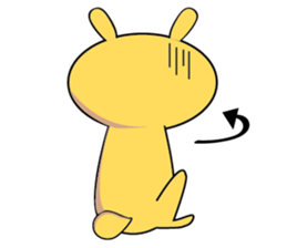Golden Rabbit Stickers sticker #14542031
