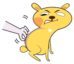 Golden Rabbit Stickers sticker #14542032