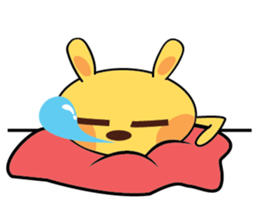 Golden Rabbit Stickers sticker #14542033