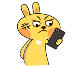 Golden Rabbit Stickers sticker #14542039