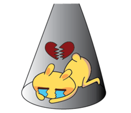 Golden Rabbit Stickers sticker #14542042