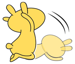 Golden Rabbit Stickers sticker #14542044