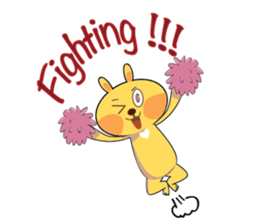 Golden Rabbit Stickers sticker #14542047