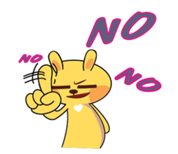 Golden Rabbit Stickers sticker #14542057