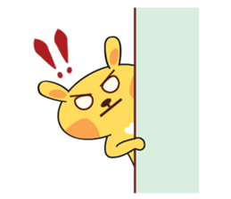 Golden Rabbit Stickers sticker #14542068