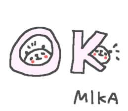 Mika cute panda stickers! sticker #14542106