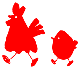 A Japanese bird year sticker by PIGPONG sticker #14542333