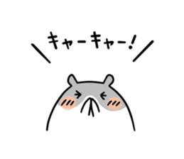 Round hamster sticker #14542501