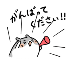 Round hamster sticker #14542508