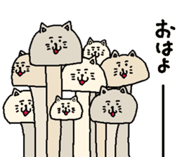 Stickers of Cat-shroom sticker #14542526