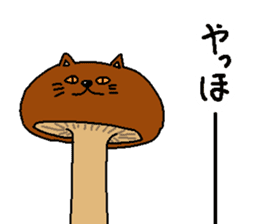 Stickers of Cat-shroom sticker #14542539