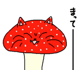 Stickers of Cat-shroom sticker #14542540