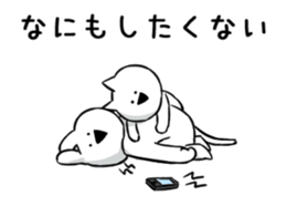 Extremely Rabbit&Cat Animated sticker #14542562