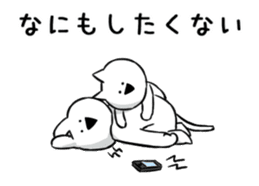 Extremely Rabbit&Cat Animated sticker #14542562