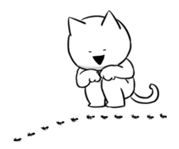 Extremely Rabbit&Cat Animated sticker #14542566