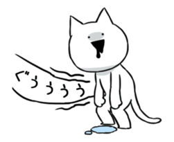 Extremely Rabbit&Cat Animated sticker #14542567