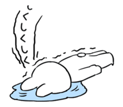 Extremely Rabbit&Cat Animated sticker #14542572