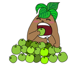 Extrem Obese Ginseng sticker #14543664